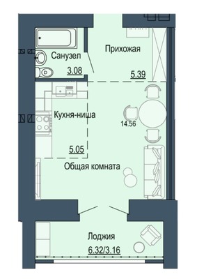 Продам однокомнатную (1-комн.) квартиру, Красноармейская сл, 22, Йошкар-Ола г