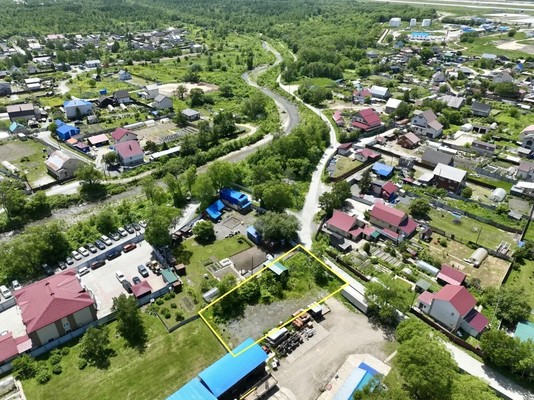 Продам участок 8,5 соток, Фермерское хоз., Заречная ул, Южно-Сахалинск г, 0 км от города