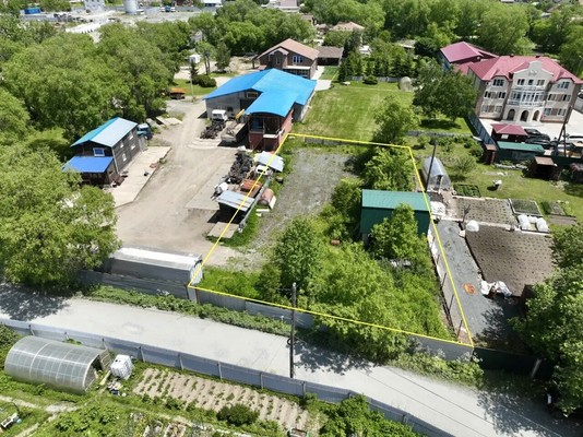 Продам участок 8,5 соток, Фермерское хоз., Заречная ул, Южно-Сахалинск г, 0 км от города