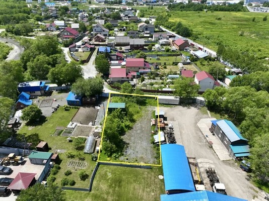 Продам участок 8,5 соток, Фермерское хоз., Заречная ул, Южно-Сахалинск г, 0 км от города