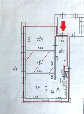 Продам трехкомнатную (3-комн.) квартиру, Швецова ул, 11, Санкт-Петербург г