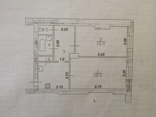 Продам двухкомнатную (2-комн.) квартиру, Ленинградская ул, 31, Казань г