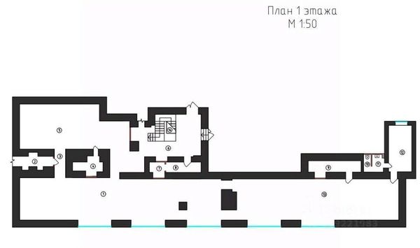 Сдам торговое помещение 593 м2, Ленинский пр-кт, 72/2, Москва г