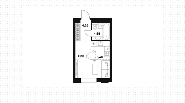 Продам однокомнатную (1-комн.) квартиру, Автозаводская ул, 26/1, Москва г