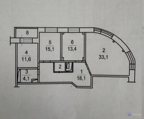 Продам трехкомнатную (3-комн.) квартиру, 2-й Покровский проезд, 4к1, Котельники г