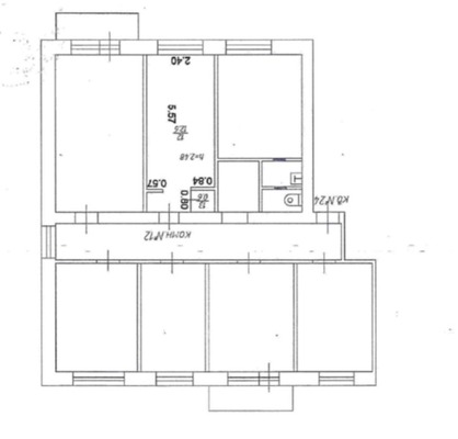 Продам комнату в 6-комн. квартире, Главная ул, 69ка, Казань г