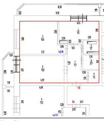 Продам двухкомнатную (2-комн.) квартиру, Кронштадтская ул, 31, Пермь г