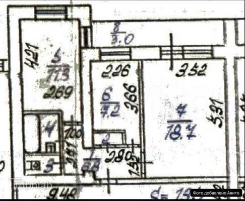 Продам двухкомнатную (2-комн.) квартиру, Советская (Климовск мкр.) ул, 5, Подольск г