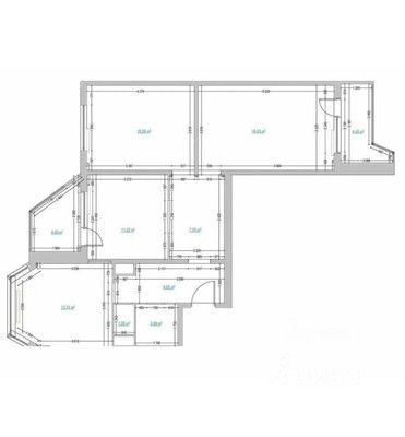 Продам трехкомнатную (3-комн.) квартиру, Одесская ул, 18к4, Москва г