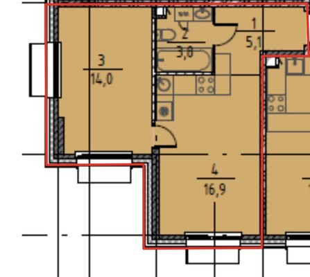 Продам однокомнатную (1-комн.) квартиру, Красного Маяка ул, 26А, Москва г