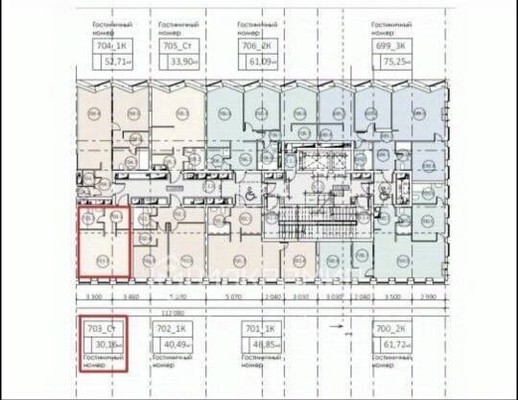 Продам однокомнатную (1-комн.) квартиру (долевое), Автозаводская ул, 24к1, Москва г