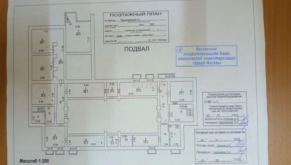 Продам коммерческое помещение 3 457 м2, Первомайская ул, 58Б 1, Москва г