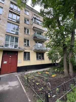 Продам двухкомнатную (2-комн.) квартиру, Краснопутиловская ул, 52А, Санкт-Петербург г