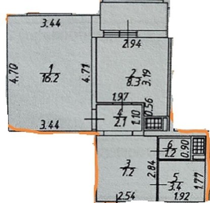 Продам однокомнатную (1-комн.) квартиру, Корнея Чуковского ул, 7Ак1, Санкт-Петербург г