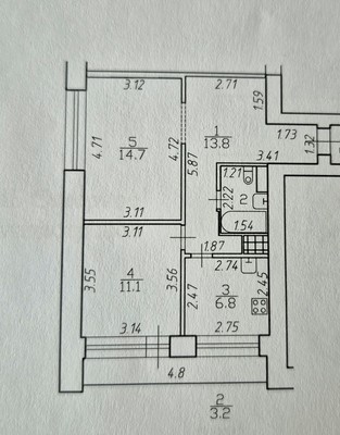 Продам двухкомнатную (2-комн.) квартиру, Пархоменко пр-кт, 33А, Санкт-Петербург г