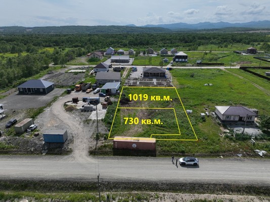 Продам участок 7,3 соток, ИЖС, Алмазная ул, 36, Южно-Сахалинск г, 0 км от города
