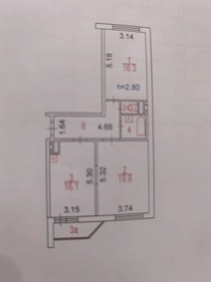 Продам двухкомнатную (2-комн.) квартиру, Бачуринская ул, 22к2, Коммунарка п