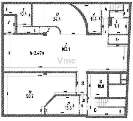 Сдам коммерческое помещение 2 117,7 м2, Устье С и Ко снт, Дубна г