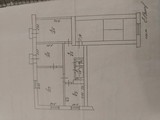 Продам трехкомнатную (3-комн.) квартиру, Федосеева ул, 13, Тихорецк г