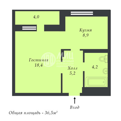 Продам однокомнатную (1-комн.) квартиру, Троицкая (Новое Павлино мкр.) ул, 3, Балашиха г