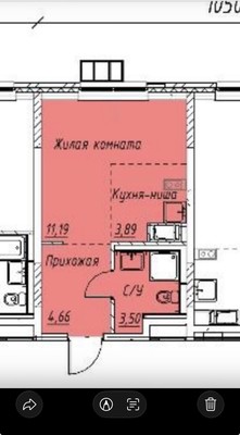 Продам однокомнатную (1-комн.) квартиру, Лесная ул, 2к1, Ерино д