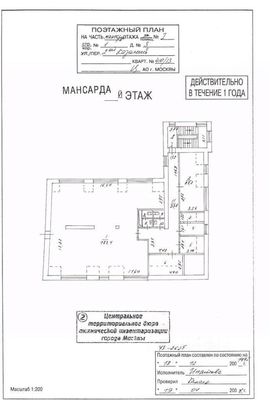 Продам коммерческое помещение 1 073,8 м2, 2-й Казачий пер, 3 1, Москва г