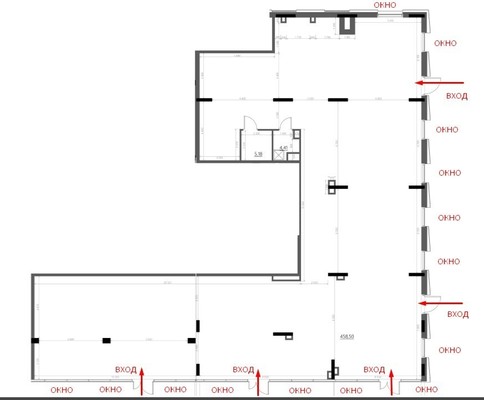 Продам коммерческое помещение 468 м2, Бухарская ул, 5, Казань г