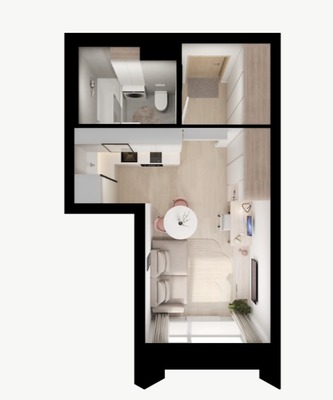 Продам однокомнатную (1-комн.) квартиру, Очаковское ш, 4к6, Москва г