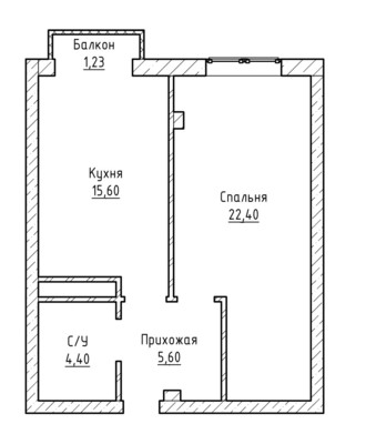 Продам однокомнатную (1-комн.) квартиру, Чернышевского ул, 197, Нальчик г