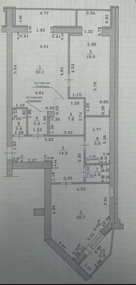 Продам трехкомнатную (3-комн.) квартиру, Чистопольская ул, 16/15, Казань г