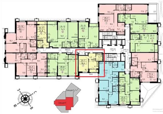 Продам однокомнатную (1-комн.) квартиру, Зорге ул, 23, Москва г