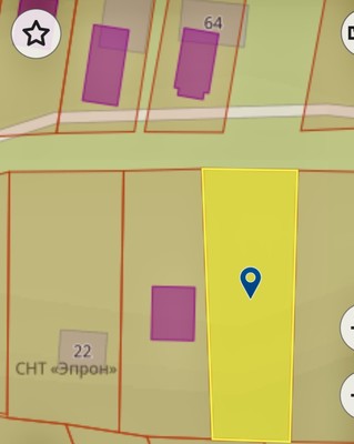 Продам участок 5 соток, Фермерское хоз., Каштан снт, Сочи г, 0 км от города