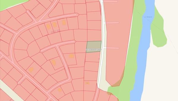 Продам участок 12 соток, ИЖС, Речная ул, Семеновское с, 0 км от города