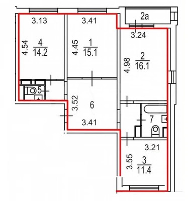 Продам трехкомнатную (3-комн.) квартиру, Лавриненко ул, 1, Москва г