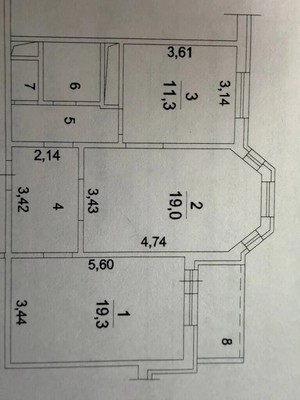 Продам двухкомнатную (2-комн.) квартиру, Пионерский проезд, 2, Наро-Фоминск г
