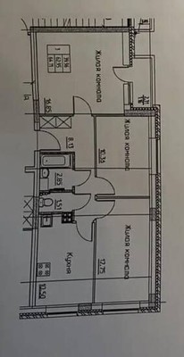 Продам трехкомнатную (3-комн.) квартиру, Уинская ул, 66, Пермь г