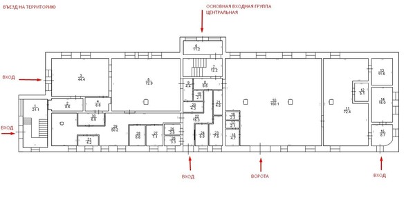 Сдам коммерческое помещение 1 281,5 м2, Аделя Кутуя ул, 120б, Казань г