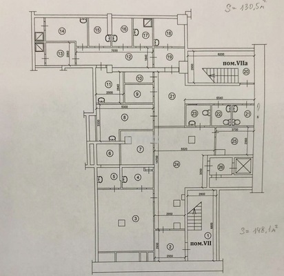 Продам коммерческое помещение 519 м2, Орджоникидзе ул, 1, Москва г