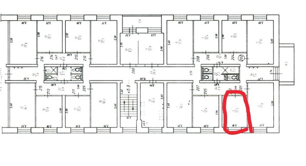 Продам комнату в 18-комн. квартире, Пирогова ул, 32, Комсомольск-на-Амуре г