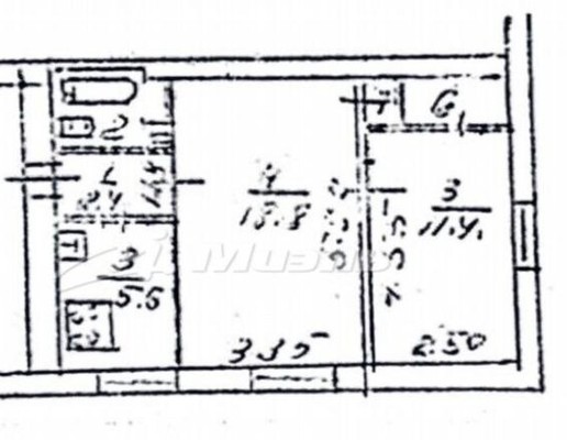 Продам двухкомнатную (2-комн.) квартиру, Лескова ул, 56, Симферополь г