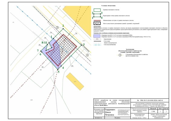 Продам землю для коммерческого использования 22 соток, Байдукова пер, 15, Гурьевск г