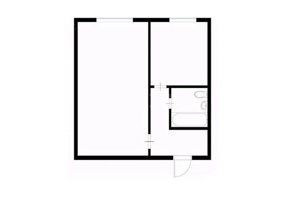 Продам однокомнатную (1-комн.) квартиру, Чертановская ул, 43к2, Москва г