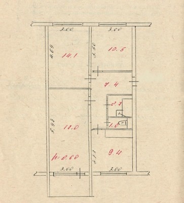 Продам трехкомнатную (3-комн.) квартиру, Мира ул, 18, Костомукша г