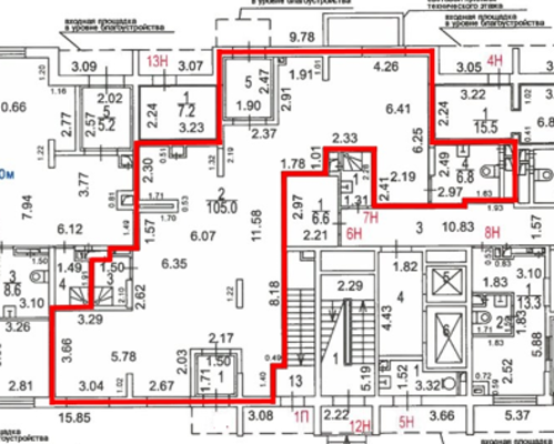 Продам коммерческое помещение 121,9 м2, Шереметьевская ул, 5к1, Москва г