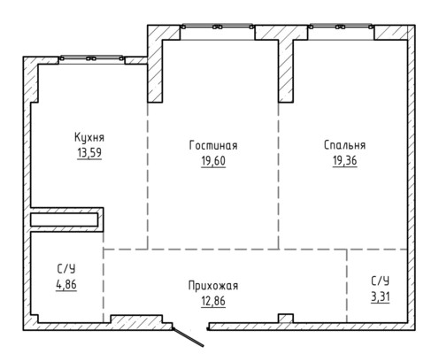 Продам двухкомнатную (2-комн.) квартиру, Т.Идарова ул, 178, Нальчик г