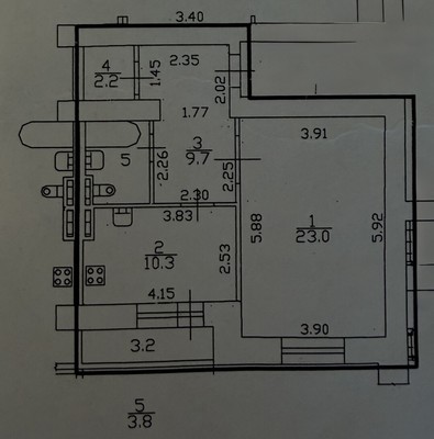 Продам однокомнатную (1-комн.) квартиру, Гаккелевская ул, 33к1, Санкт-Петербург г