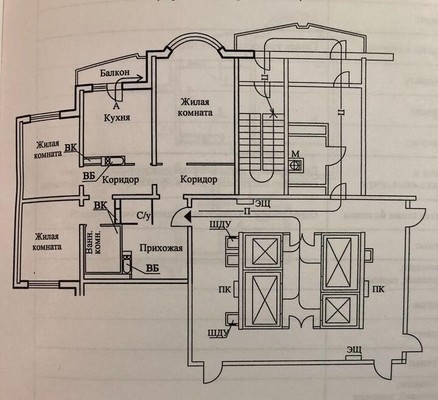 Продам трехкомнатную (3-комн.) квартиру, Москворечье ул, 4к6, Москва г