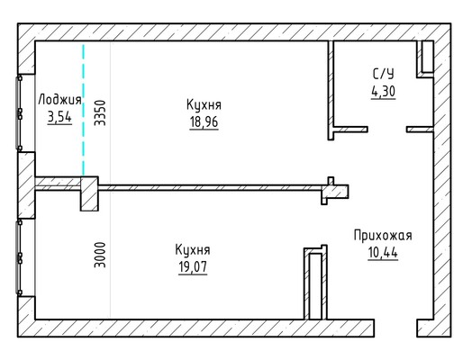Продам однокомнатную (1-комн.) квартиру, Тарчокова ул, 58в, Нальчик г