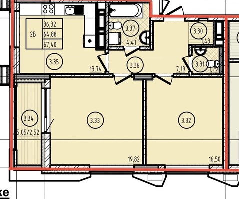 Продам двухкомнатную (2-комн.) квартиру, Аграрная ул, 1, Казань г