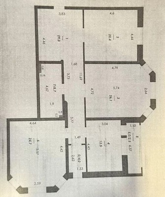 Продам трехкомнатную (3-комн.) квартиру, Комсомольская ул, 29, Ханты-Мансийск г
